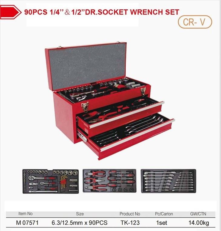 Socket Wrench And Accessories Tool Set