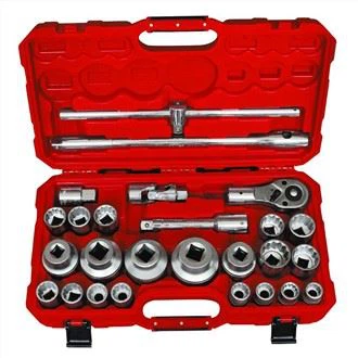26pcs 3/4'' and 1'' Dr. Socket Wrench Set