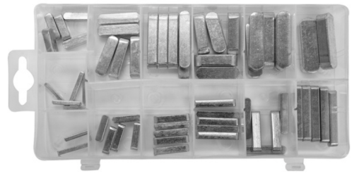 60 PC FEATHER KEY ASSORTMENT