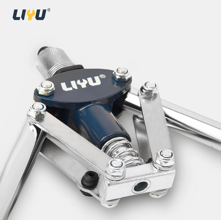 Double-handle Rivet Gun Manual Labor-saving Household Rivet Gun Manual Core Pulling Grab Artifact 17-inch high quality