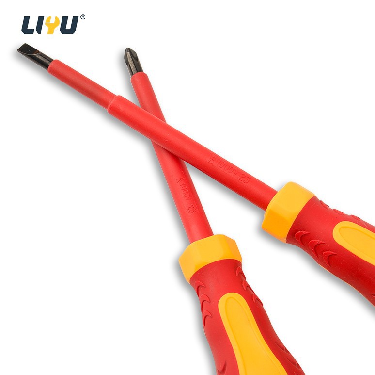 Insulating Tool Set 1000V High-voltage Wrench Open Set, Pliers Screwdriver 6-piece Set factory