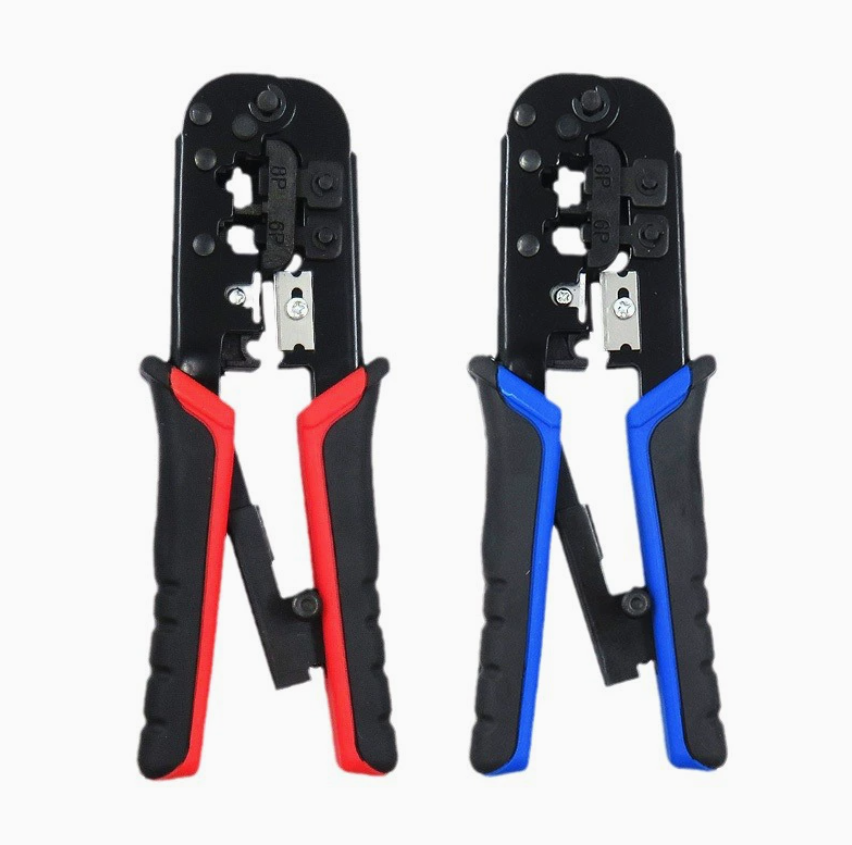 Labor-Saving Ratchet Network Crimping Pliers