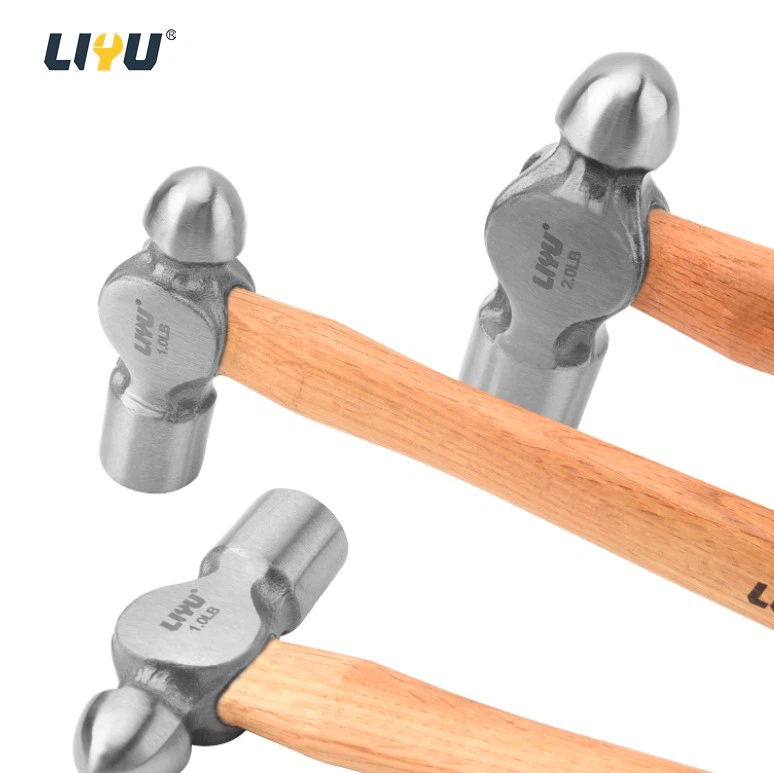 Round Head Hammer Wooden Hammer Installation Hammer Woodworking Fitter Hammer Iron Domestic Hammer 1LB best