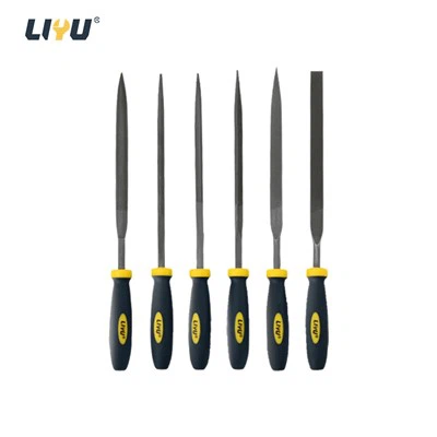File Set Shaping File Polishing Rod Alloy Fitter Assorted File Polishing Tools 3*140mm 6 Piece Set