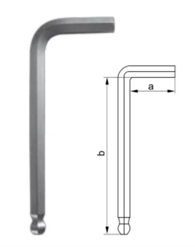 HEX KEY 4MM-1PC Allen KEY