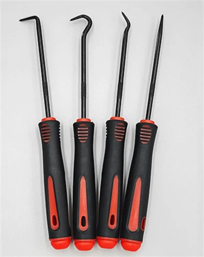 ORING HOOK 8PCS SET Automotive Repair Tool Kit (8-Piece) — Flat-Head Oil Seal Hooks, Picks, And O-Ring Removal Tools For Fluid Service