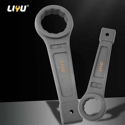 Plum Knocking Wrench Self-tightening Plum Wrench Tool Heavy-duty Multi-function Thickable Hammer Wrench Large 34mm