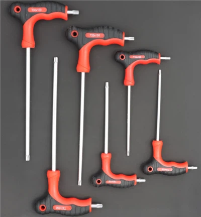 Set Of 9pcs T-Handle RESITORX Keys (T10–T50) – S2 Steel